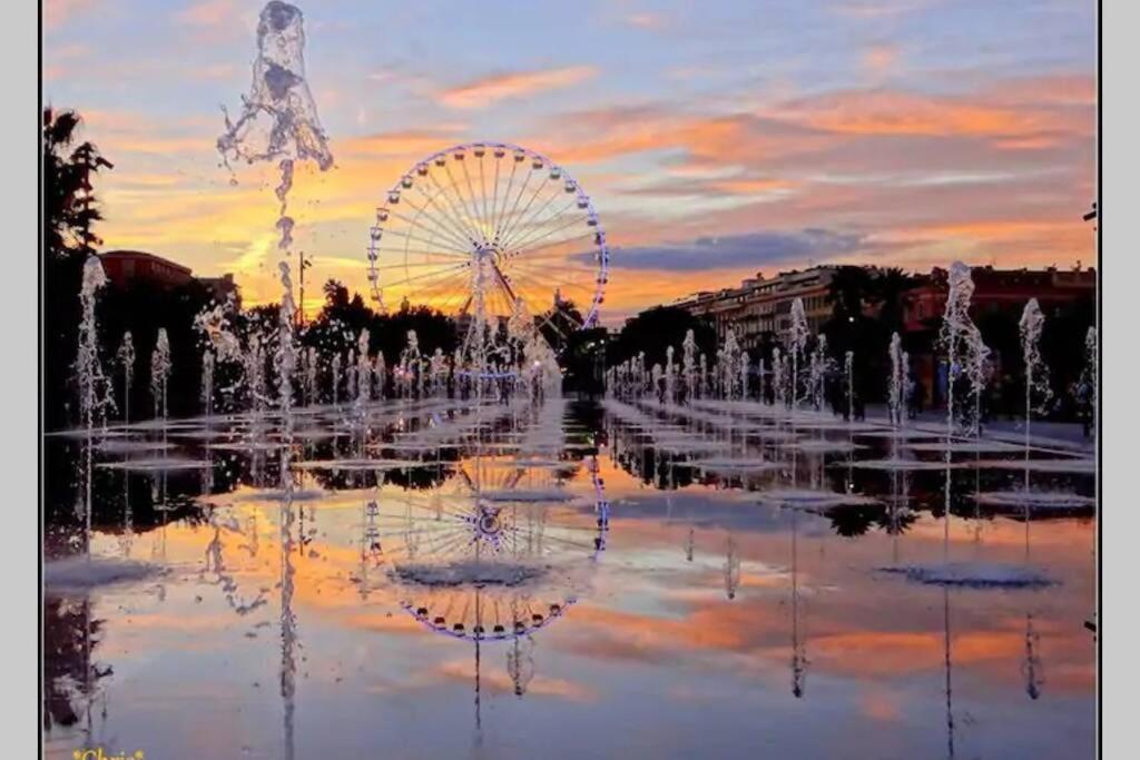 Apartamento A 50 Metres De La Plage Et De La Promenade Des Anglais Niza Exterior foto
